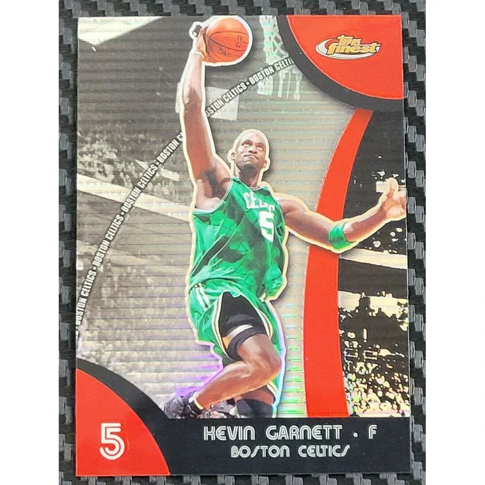 2007-08 TOPPS FINEST KEVIN GARNETT REFRACTOR
